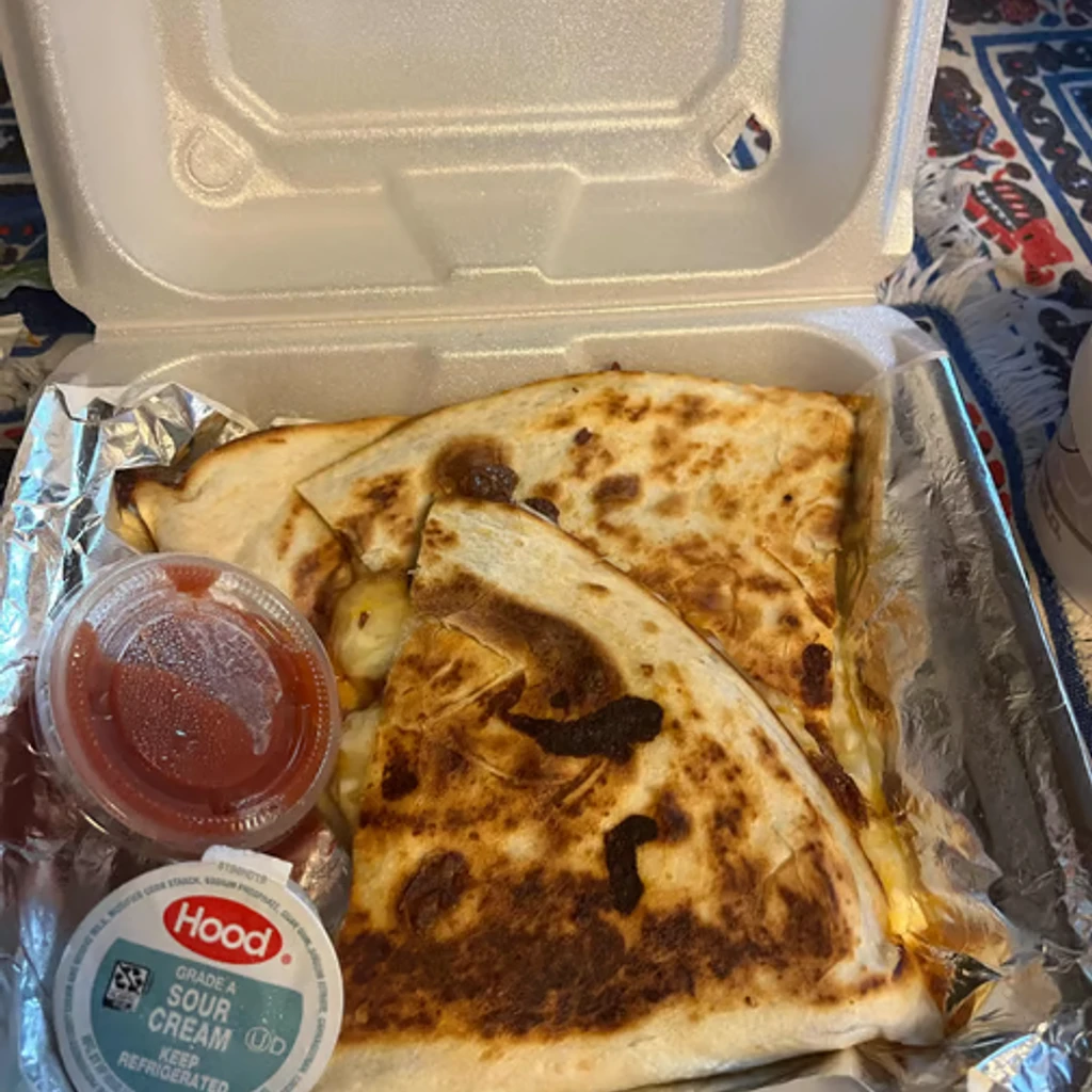 Steak & Carmelized Onions Quesadilla