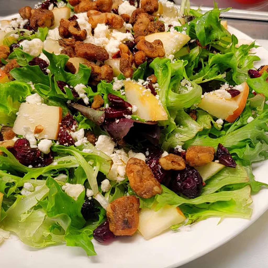 Apple Cranberry Walnut Salad